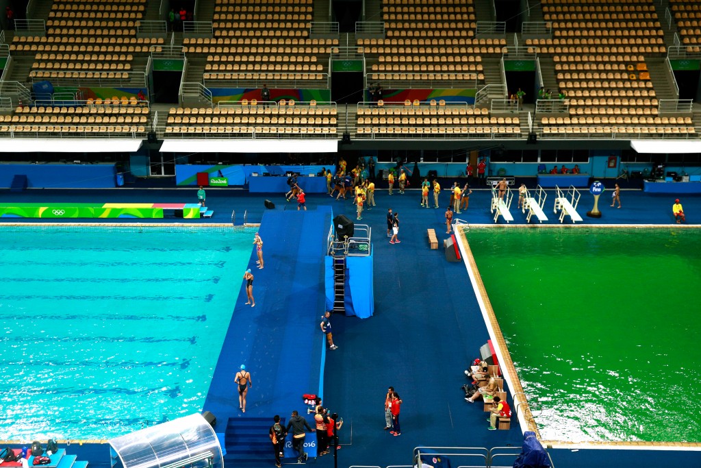 Цвет воды немного отличается, ведь так? Getty Images