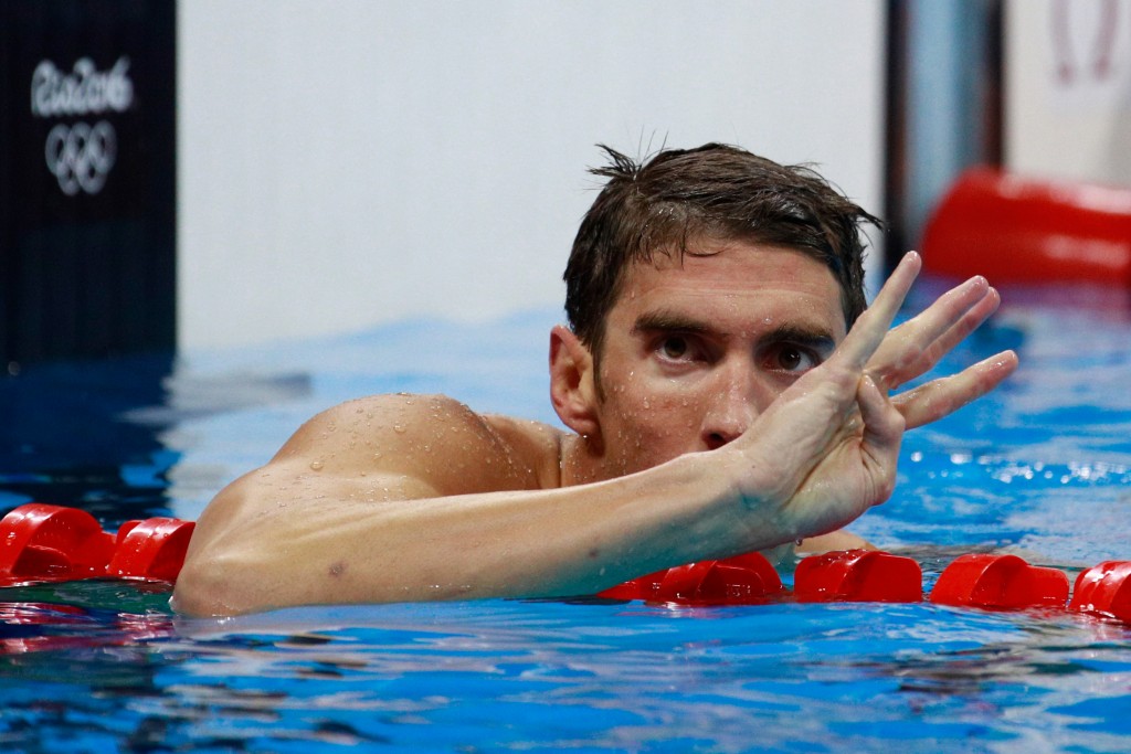 В Рио Майкл Фелпс выиграл уже четыре золота, Getty Images
