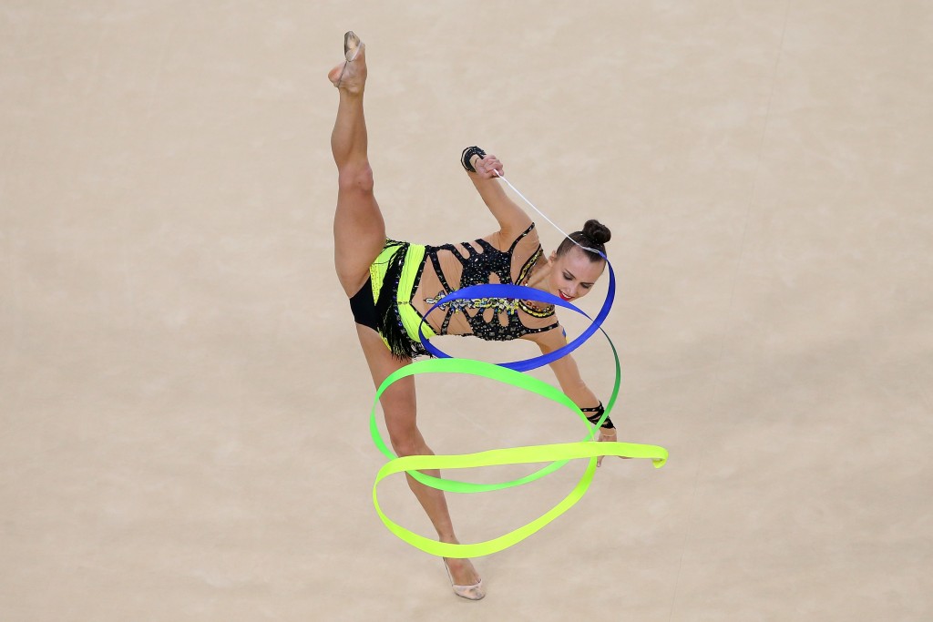 Великолепное выступление Анны Ризатдиновой с лентой, Getty Images