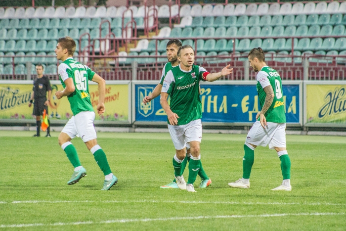 Оболонец Андрей Корнев взывает к волевым качествам одноклубников, фото fcbrovar.obolon.ua
