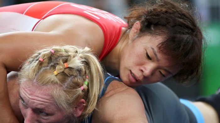 Вольная борьба. Японка Каваи - чемпионка в весе до 63 кг - Борьба