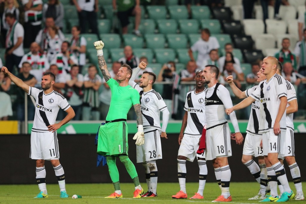 Легия проходит дальше, legia.com
