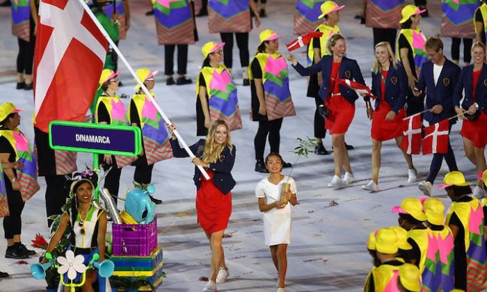 Звезды WTA на открытии Олимпиады - Другая сторона