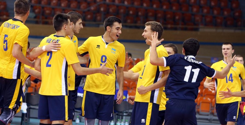 Волейбол. Украина (U-20) вышла в полуфинал чемпионата Европы - Волейбол
