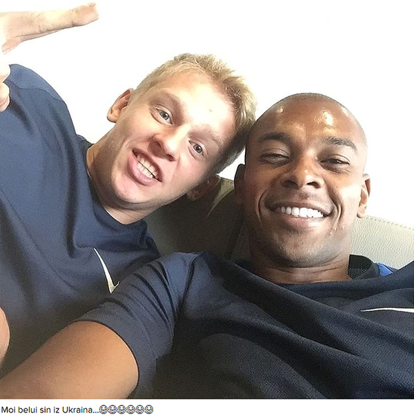 Зинченко и Фернандиньо, instagram.com/fernandinho/