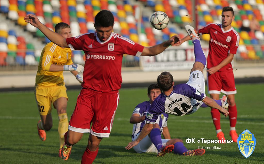Марусич (на переднем фоне) еще скажет свое слово, фото fc.ternopil.ua