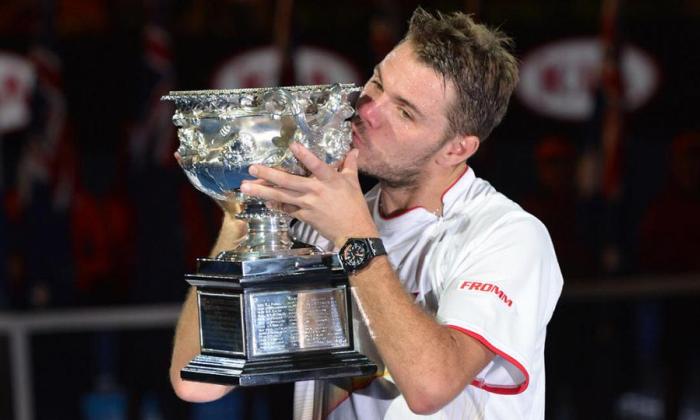 Вавринка с кубком Australian Open, google.com