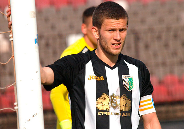 Олексій Зозуля – колишній капітан ФК Полтава, фото fc-poltava.at.ua