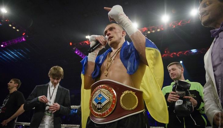 Усик - новый чемпион WBO в тяжелом весе - Бокс