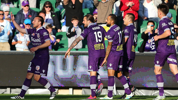 Празднования Перт Глори, a-league.com.au