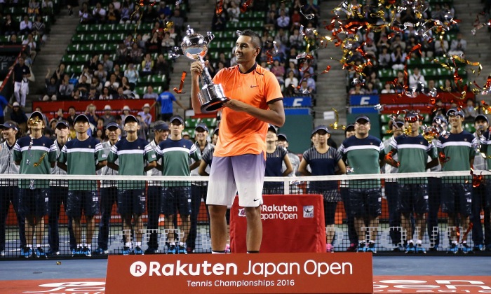 Ник Кирьос - триумфатор Japan Open, Getty Images