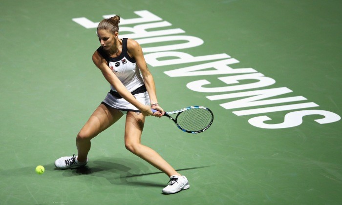 Плишкова в драматичном матче обыграла Мугурусу - WTA