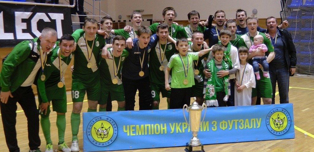 Энергия выиграла золото чемпионата Украины в прошлом сезоне, energia.lviv.ua