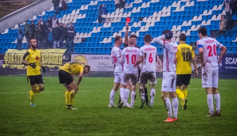 В Черновцах обе команды доигрывали в меньшинстве, fcbukovyna.com