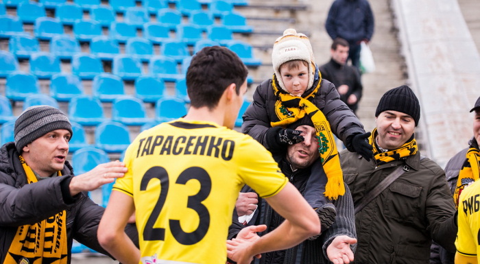 Лидер черкащан Олег Тарасенко три года назад играл за Буковину, фото fcbukovyna.com