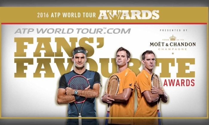 Федерер, Дель Потро и другие игроки получили награды от ATP - Теннис