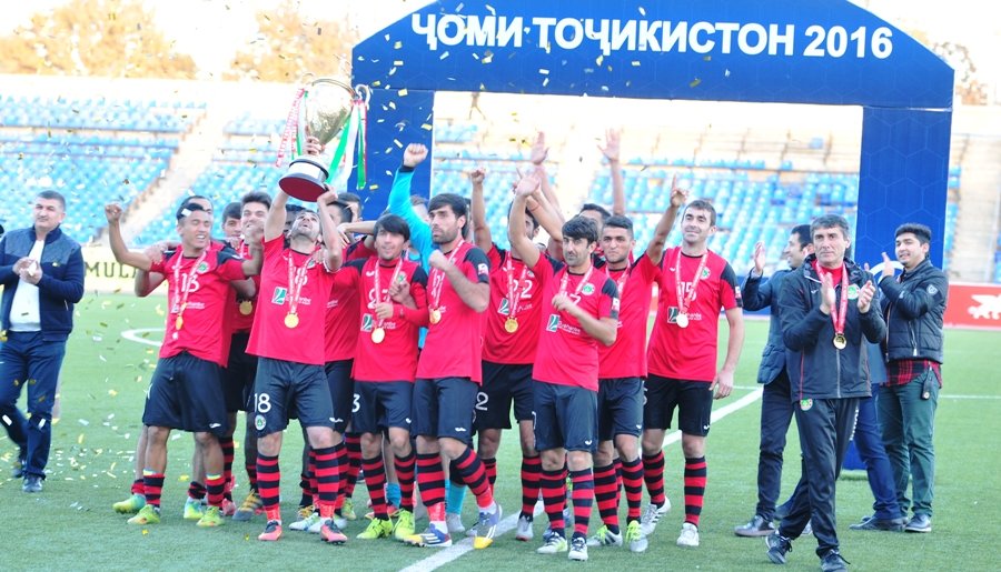 Истиклол празднует чемпионство, fc-istiklol.tj