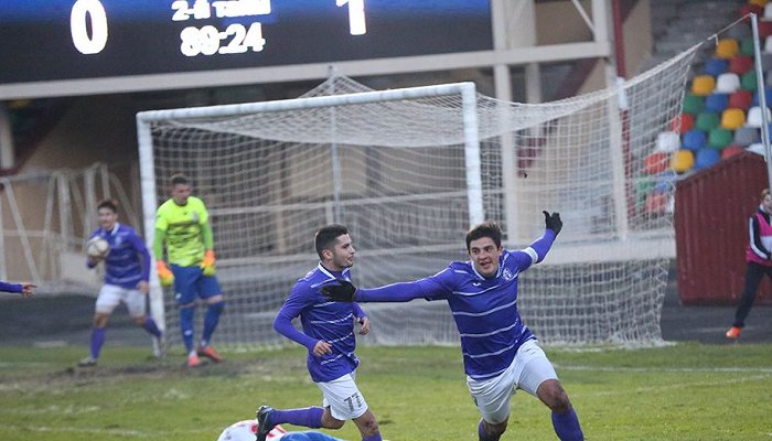 Игорь Курило только что забил черкащанам, фото fc.ternopil.ua 