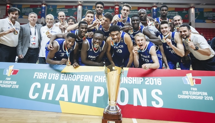 Франция победила на Евробаскете U-18 - Чемпионат Европы по баскетболу