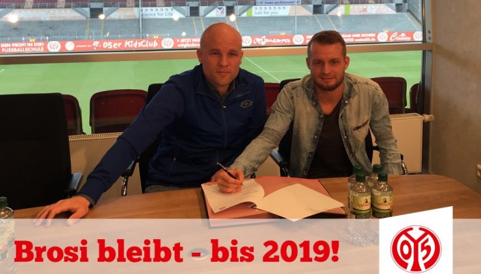 Брозински продлил контракт с Майнцом до 2019 года - Чемпионат Германии
