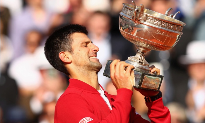В этом году Джокович наконец выиграл Ролан Гаррос, Getty Images