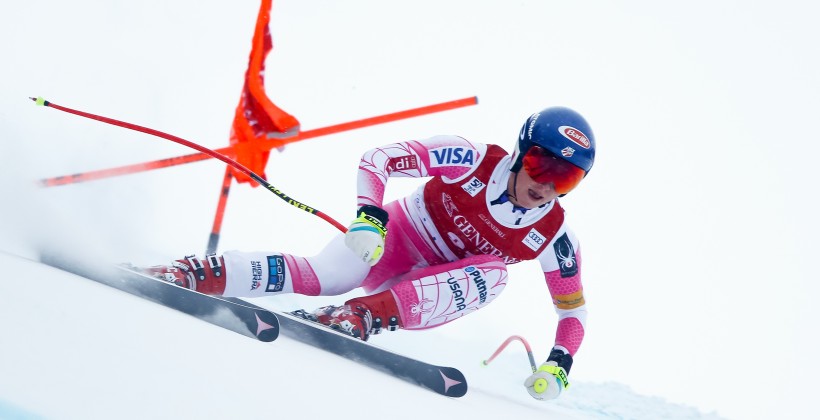 Шиффрин выиграла первую попытку гиганта в Сестриере - Горные лыжи