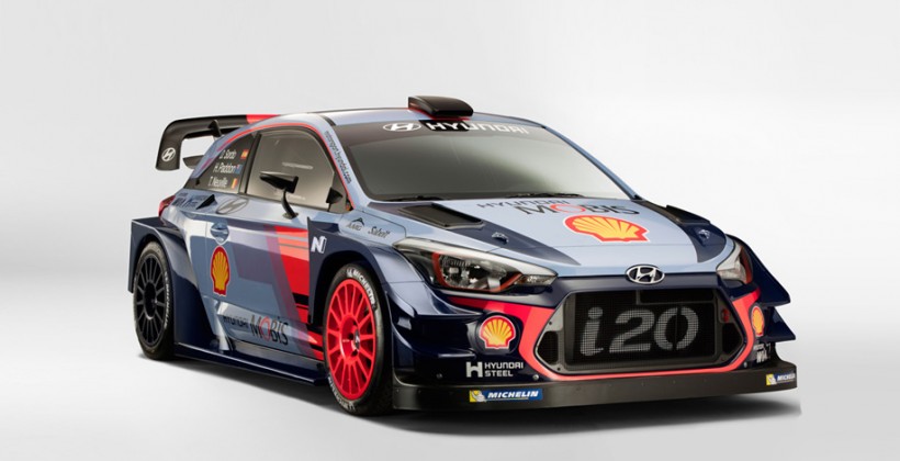 Хьюндай представил машину на 2017 год - WRC