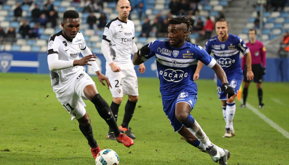 Сдержать Алена Сен-Максимена у Меца не вышло, sc-bastia.corsica