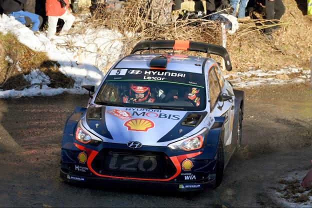Нёвиль захватил лидерство в первый день ралли Монте-Карло - WRC