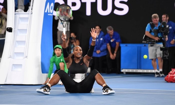 Серена - первая, кто выиграл 80 матчей на трех Шлемах - Australian Open