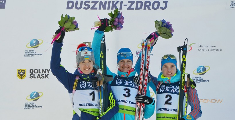 Украина заняла второе место в медальном зачете чемпионата Европы - Биатлон