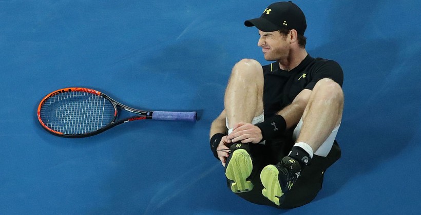 Маррей: "Почувствовал хруст в ноге" - Australian Open