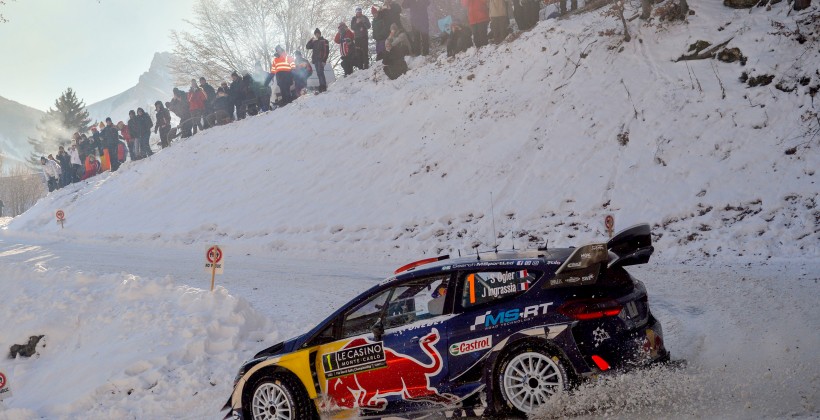 Ожье воспользовался проблемами Нёвиля на ралли Монте-Карло - WRC