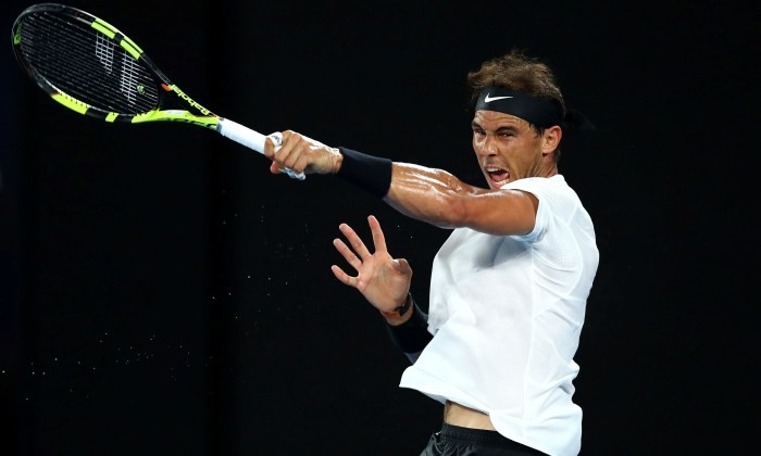 Надаль дожал Монфиса в четырех сетах - Australian Open