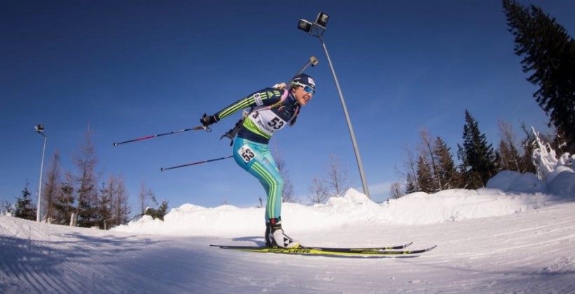 Джима взяла серебро в преследовании на чемпионате Европы - Биатлон