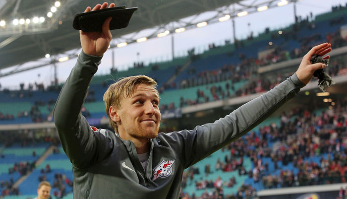 Лучший ассистент Бундеслиги Форсберг продлил контракт с РБ Лейпциг - Чемпионат Германии