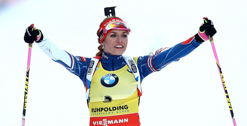 Коукалова впервые стала чемпионкой мира в личной гонке - Биатлон