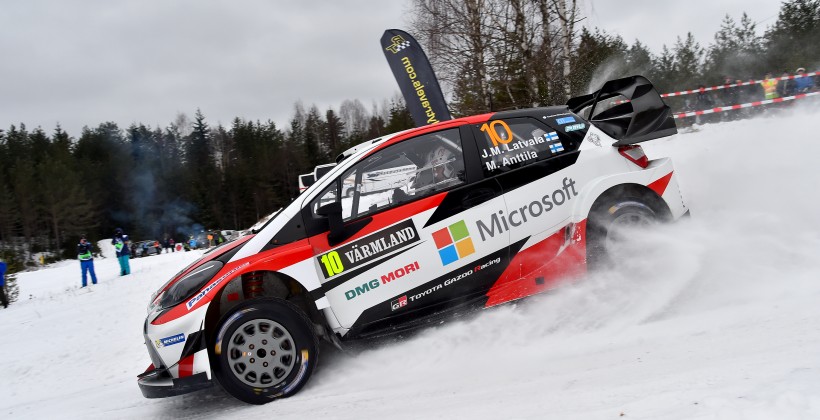 Латвала вырвался в лидеры на ралли Швеции - WRC