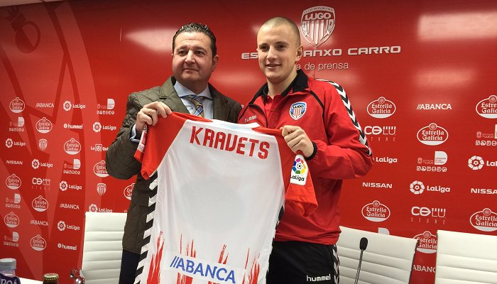 Луго официально представил Василия Кравца - Чемпионат Испании