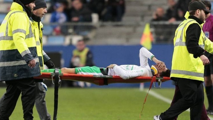 Пажо покинул больницу после удара в лицо в игре с Бастией - Чемпионат Франции