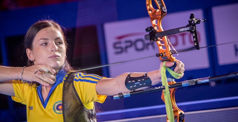 Украинка Марченко - чемпионка Европы по стрельбе из лука - Стрельба из лука