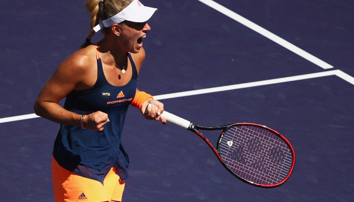 Индиан-Уэллс (WTA). Очередные победы Кербер и Винус, вылет Халеп - Теннис