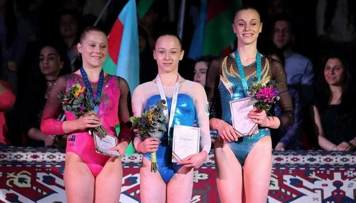 Украинка Варинская – чемпионка этапа Кубка мира в Баку - Гимнастика
