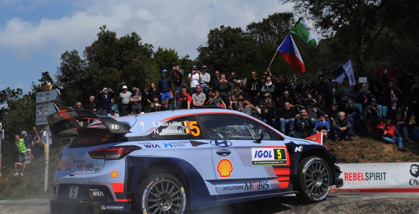 Нёвиль вышел в лидеры на Корсике - WRC