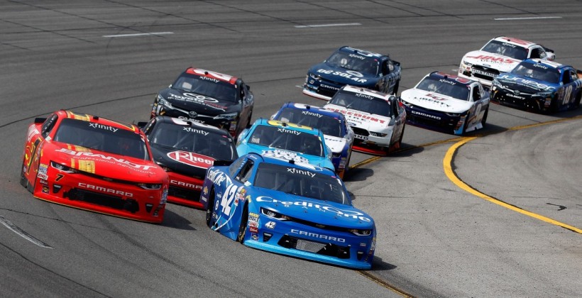 Ларсон выиграл гонку NASCAR в Ричмонде - Автоспорт