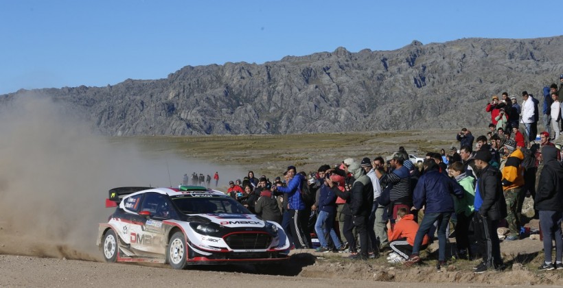 Эванс растерял почти весь отрыв в Аргентине - WRC