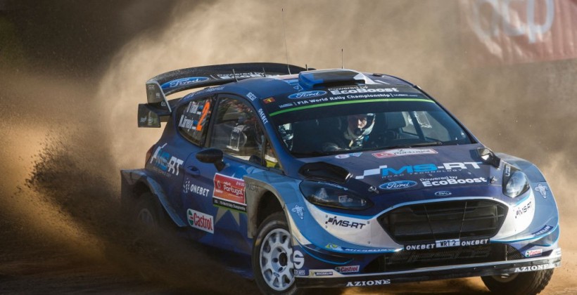 Тянак вышел в лидеры на ралли Португалии - WRC