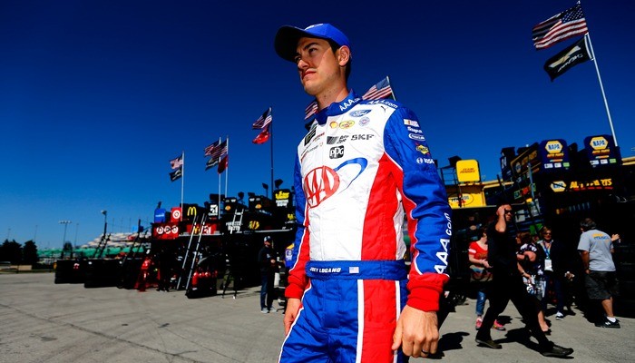 NASCAR. Поломка машины Логано привела к столкновению на скорости 215 миль в час - Автоспорт