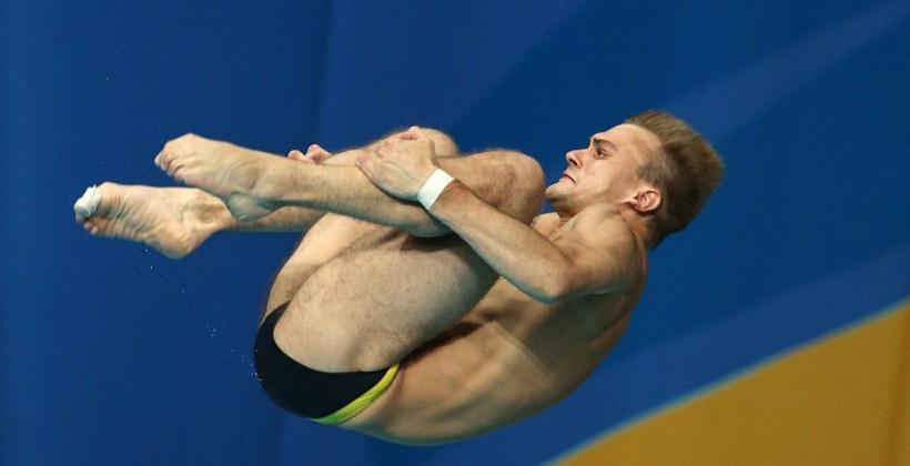 Украинцы Горшковозов и Долгов - чемпионы Европы - Прыжки в воду