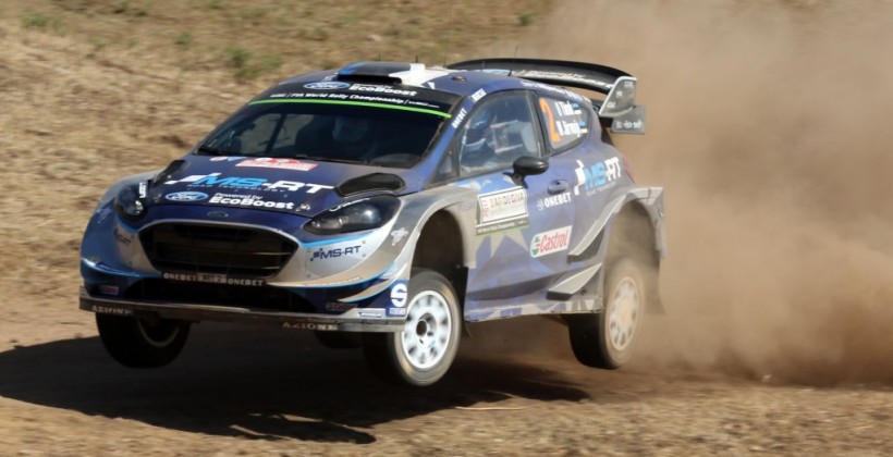 Тянак вышел в лидеры на Сардинии - WRC